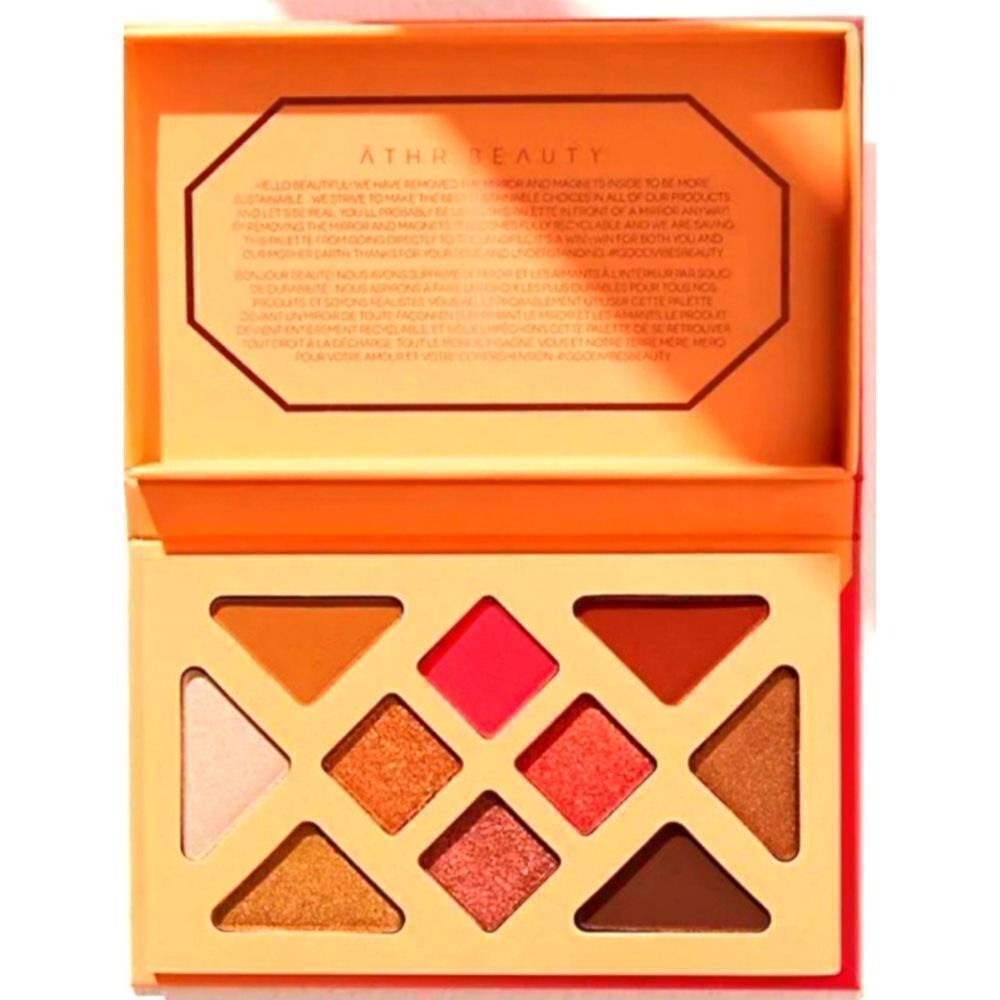 ATHR Beauty Desert Sunset Pallet, Brand New, Never Swatched or Used, 10 Shades